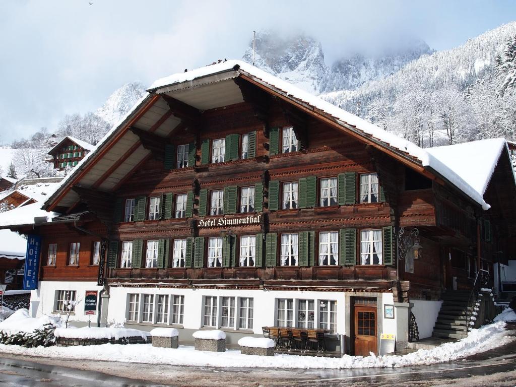 Hotel Simmental Больтиген Экстерьер фото